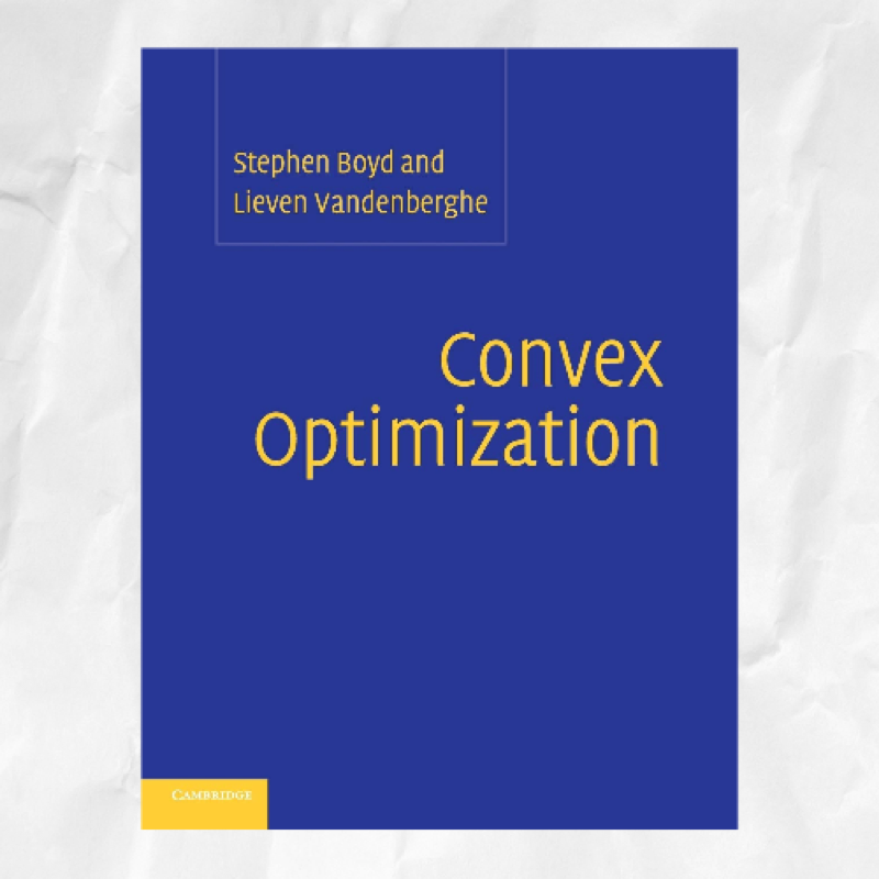 Cover of Convex Optimization