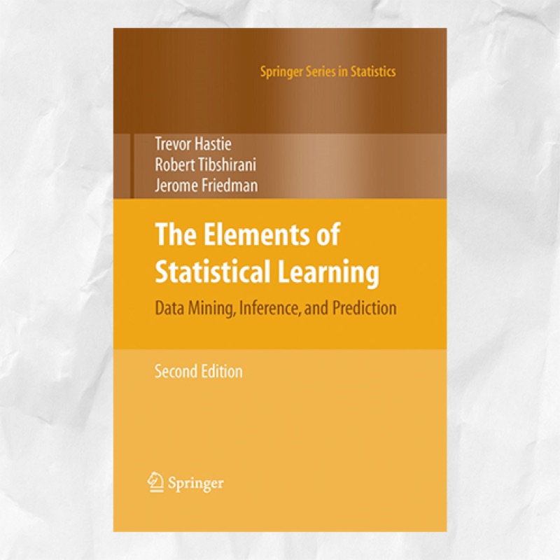 Cover of The Elements of Statistical Learning, 2nd Edition