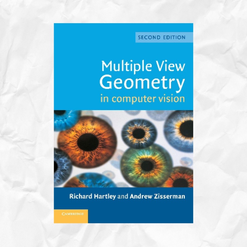 Cover of Multiple View Geometry in Computer Vision