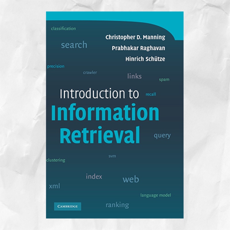 Cover of Introduction to Information Retrieval